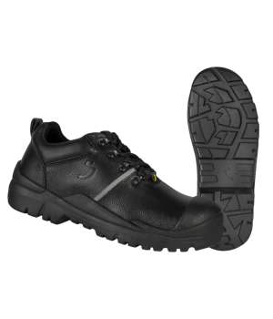 Полуботинки HEKLA S3 LOW (ХЕКЛА) с МП и МС, кожаные Нитрил