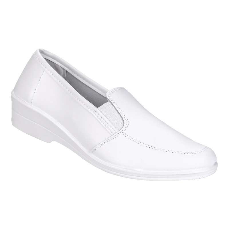 Туфли АЛМИ (67110-00101), женские, кожаные ПУ (белые) Туф 005