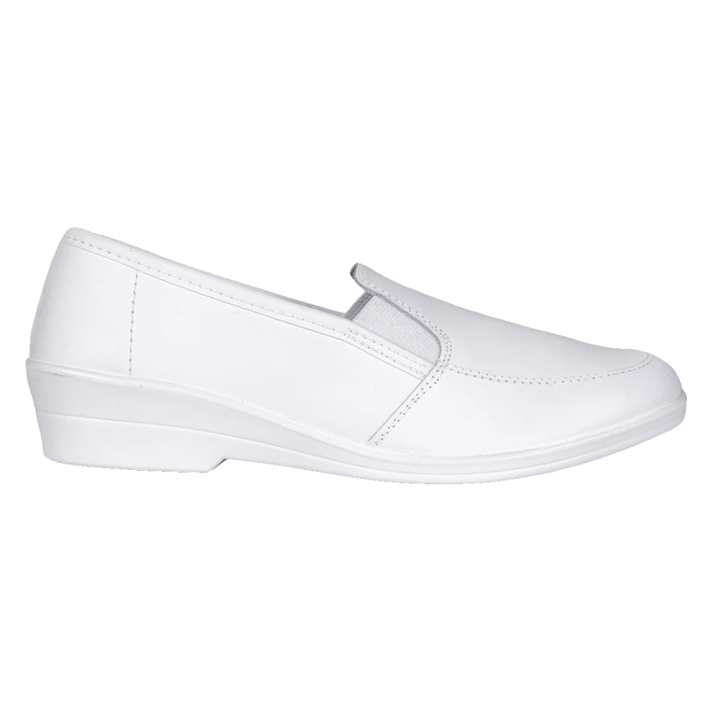 Туфли АЛМИ (67110-00101), женские, кожаные ПУ (белые) Туф 005