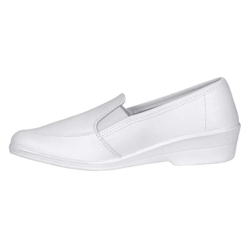Туфли АЛМИ (67110-00101), женские, кожаные ПУ (белые) Туф 005