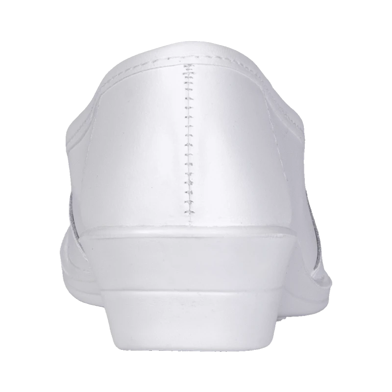 Туфли АЛМИ (67110-00101), женские, кожаные ПУ (белые) Туф 005