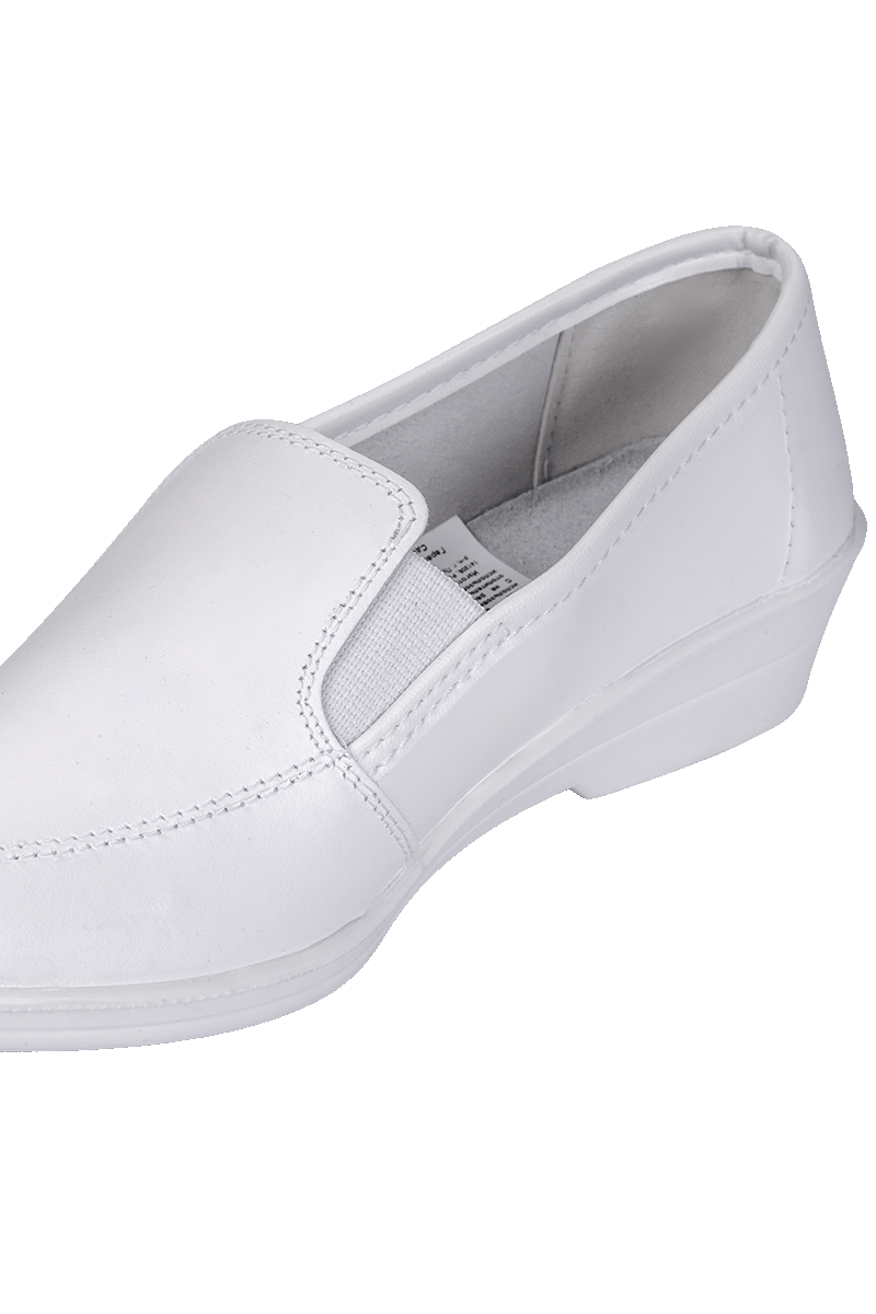 Туфли АЛМИ (67110-00101), женские, кожаные ПУ (белые) Туф 005