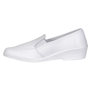 Туфли АЛМИ (67110-00101), женские, кожаные ПУ (белые) Туф 005