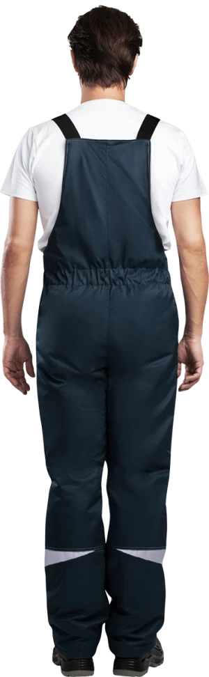 Костюм мужской КМ-10 ЛЮКС от пониженных температур воздуха, механических воздействий и ОПЗ, синий/василек Кос 466