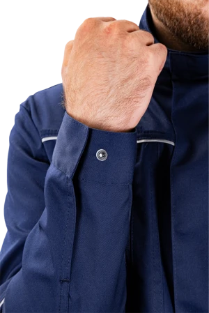 Костюм мужской ДЮРАБЛ от механических воздействий и ОПЗ (куртка, брюки), синий