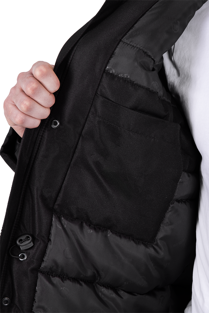 Куртка мужская ФОРПОСТ зимняя для защиты от пониженных температур механических воздействий и ОПЗ, черная Кур 209