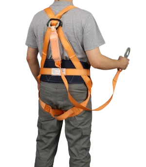 Привязь СПР-03 аА, строп лента с амортизатором Поя 009.01