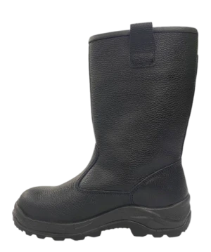 Сапоги СВАРЩИК с МП юфтевые ПУ/Нитрил (60В МП)