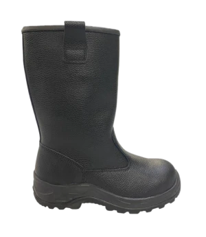 Сапоги СВАРЩИК с МП юфтевые ПУ/Нитрил (60В МП)