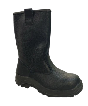 Сапоги СВАРЩИК с МП юфтевые ПУ/Нитрил (60В МП)