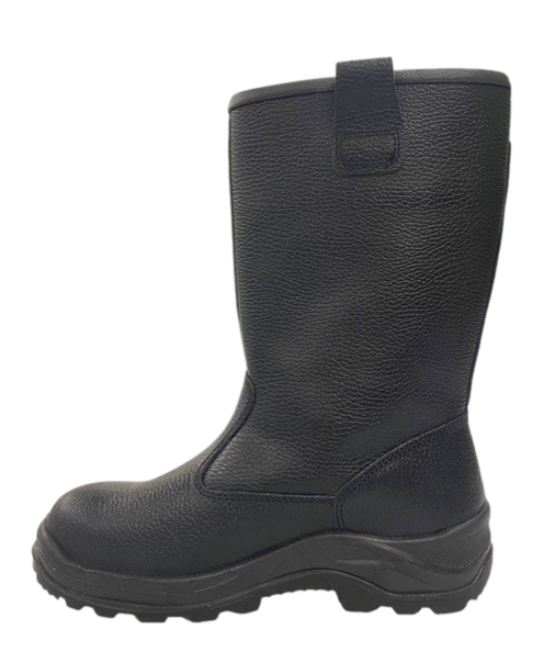 Сапоги СВАРЩИК с МП юфтевые ПУ/Нитрил (60В МП)