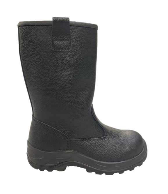 Сапоги СВАРЩИК с МП юфтевые ПУ/Нитрил (60В МП)