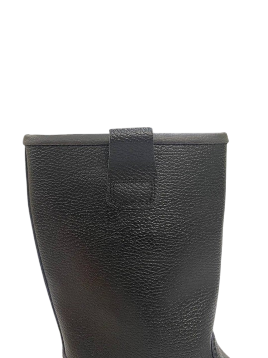 Сапоги СВАРЩИК с МП юфтевые ПУ/Нитрил (60В МП)