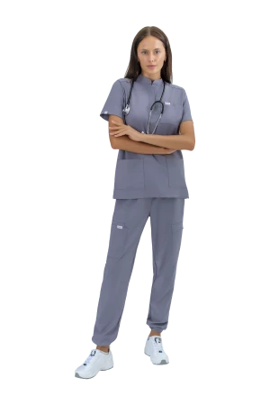 Блуза КЕЛЛИ, серый