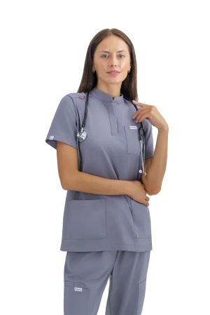 Блуза КЕЛЛИ, серый