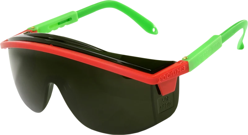 Очки РОСОМЗ™ О37 UNIVERSAL TITAN StrongGlass (13734) (РС) (KN) газосварочные (5) Очк 003.13734