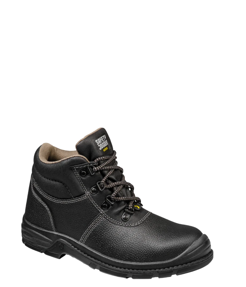 Ботинки BESTBOY259 (БЕСТБОЙ259) с МП и МС нат.мех, кожаные ПУ/нитрил