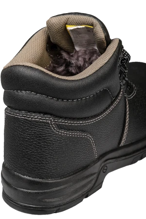 Ботинки BESTBOY259 (БЕСТБОЙ259) с МП и МС нат.мех, кожаные ПУ/нитрил