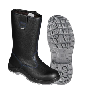 Сапоги СОЮЗ (Н41.1.4.2.1/мод.60) с МП шерст. мех, юфтевые ПУ/ТПУ