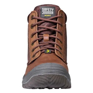 Ботинки DAKAR (ДАКАР) с МП и МС, нубук ПУ/ПУ (коричневые/BRN)