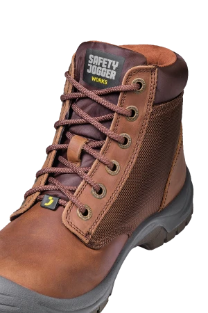 Ботинки DAKAR (ДАКАР) с МП и МС, нубук ПУ/ПУ (коричневые/BRN)