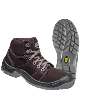 Ботинки DESERT (ДЕЗЕРТ) с МП и МС, текстиль ПУ/ПУ (черный/BLK)