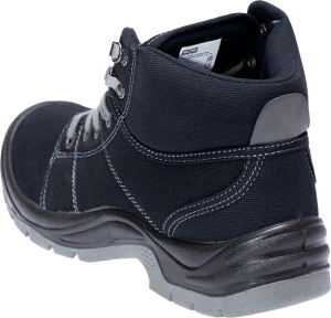 Ботинки DESERT (ДЕЗЕРТ) с МП и МС, текстиль ПУ/ПУ (черный/BLK)