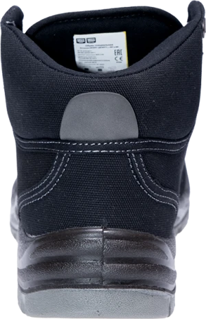 Ботинки DESERT (ДЕЗЕРТ) с МП и МС, текстиль ПУ/ПУ (черный/BLK)