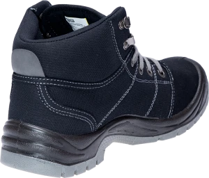 Ботинки DESERT (ДЕЗЕРТ) с МП и МС, текстиль ПУ/ПУ (черный/BLK)