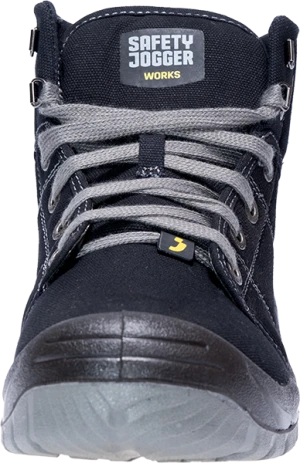 Ботинки DESERT (ДЕЗЕРТ) с МП и МС, текстиль ПУ/ПУ (черный/BLK)