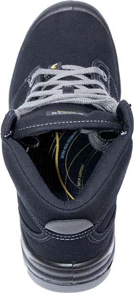 Ботинки DESERT (ДЕЗЕРТ) с МП и МС, текстиль ПУ/ПУ (черный/BLK)