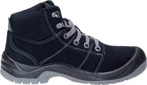 Ботинки DESERT (ДЕЗЕРТ) с МП и МС, текстиль ПУ/ПУ (черный/BLK)