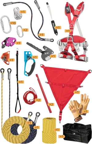 Комплект спасательный высотный КСВ-50 (vnt 901) длина 50 м Поя 221.50
