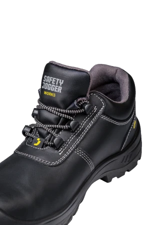 Полуботинки AURA (АУРА) с КП и КС, кожаные ПУ/ПУ