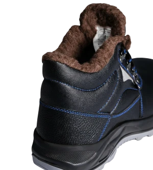 Ботинки СОЮЗНИК (Н21.1.4.2.1/мод.61) с МП шерст. мех, кожаные ПУ/ТПУ, МБС