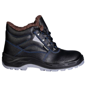 Ботинки СОЮЗНИК (Н21.1.4.2.1/мод.61) с МП шерст. мех, кожаные ПУ/ТПУ, МБС