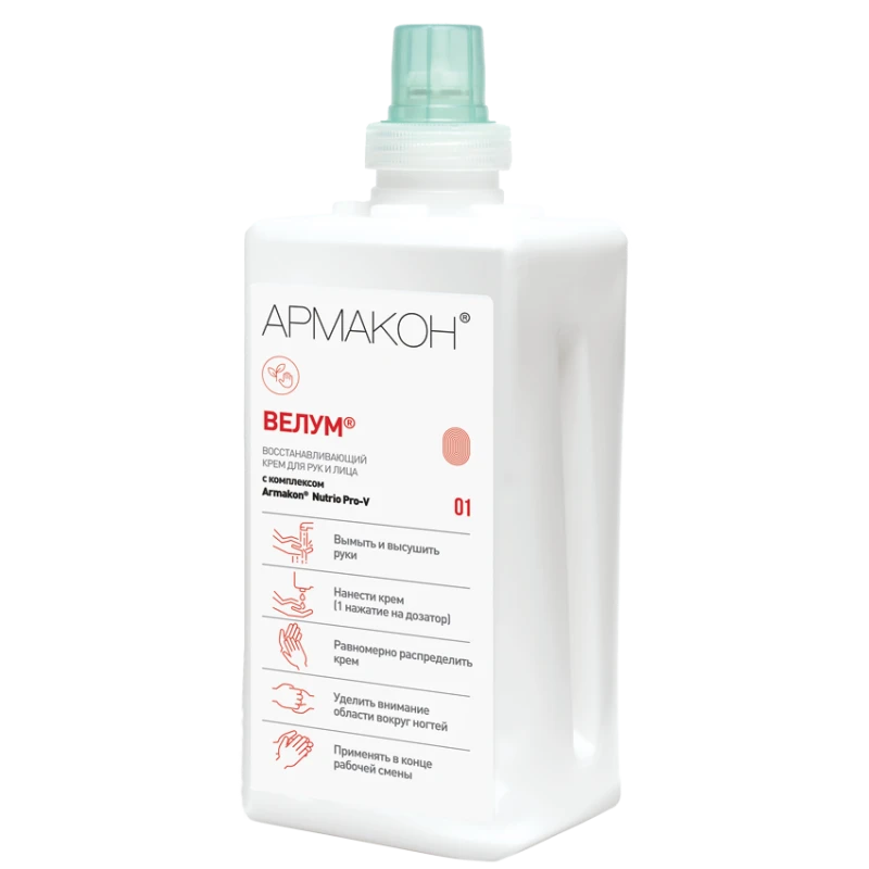 Крем ВЕЛУМ питательный регенерирующий картридж 1 л  для дозатора ТОПФИТ, (1283) Кре 007.05