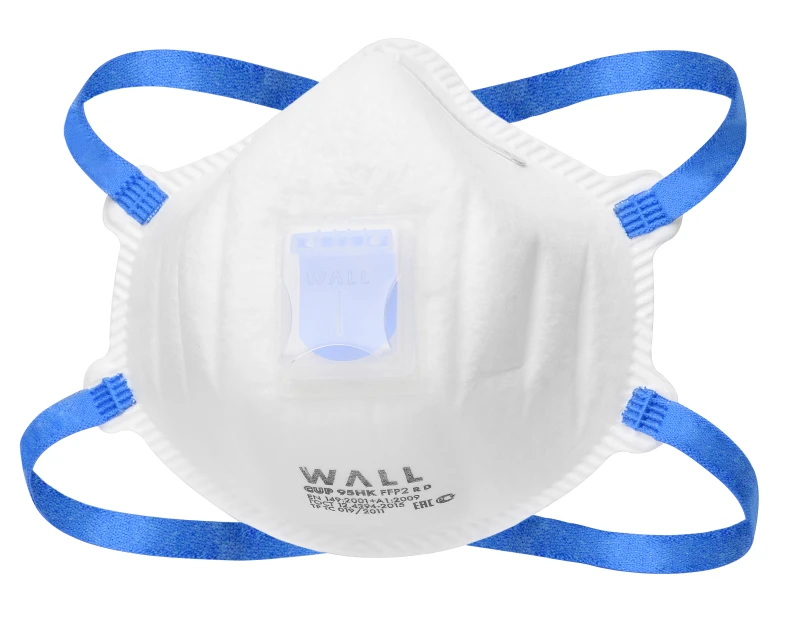Респиратор WALL CUP 95HК, FFP2 R D, с клапаном, (29502 F) Рес 203