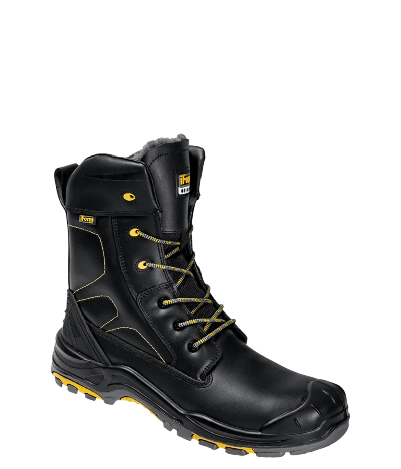Ботинки iForm® ORIGINAL (ОРИДЖИНАЛ) высокий берец с КП и КС шерс мех, кожаные ПУ/нитрил