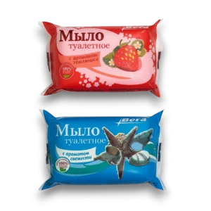 Мыло туалетное 100 г. в  цветной упак. Мою 061