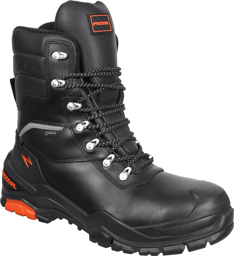 Ботинки PEZZOL™ VIKING (ВАЙКИНГ) высокий берец с КП и КС, кожа, Thinsulate, мембрана GORE-TEX®, ПУ/резина Бот 183