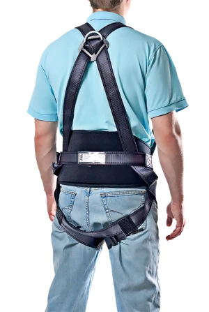 Привязь BG СПР-03, наплечные/набедренные лямки, высокий плотный кушак Поя 064