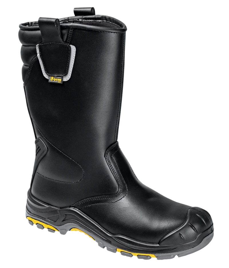 Сапоги iForm® ORIGINAL (ОРИДЖИНАЛ) с КП и КС, кожаные ПУ/нитрил