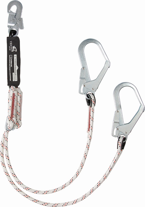 Строп веревочный аВ22р (vnt aВ22р) двойной регулируемый с амортизатором Поя 193