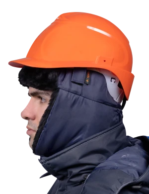 Шапка СПЕЦ зимняя с креплением для каски Шап 572