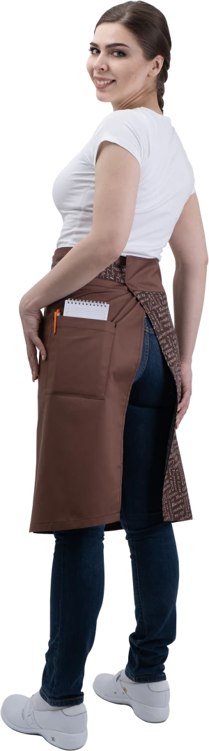 Фартук ЭСПРЕССО, коричневый Фар 881