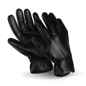 Перчатки ВИБРОФЛЕКС (VG-561), трикотаж, полиуретан сплошной, VibraGel®, Velcro®, цвет черный