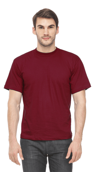 Футболка короткий рукав 160 г/м2, бордо Бел 006.02