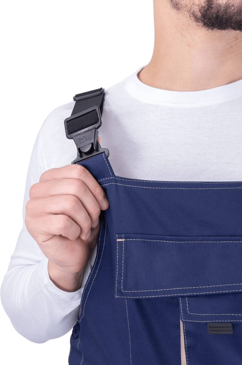 Полукомбинезон ДИДЖИТАЛ НЬЮ летний, т/синий-бежевый Ком 665