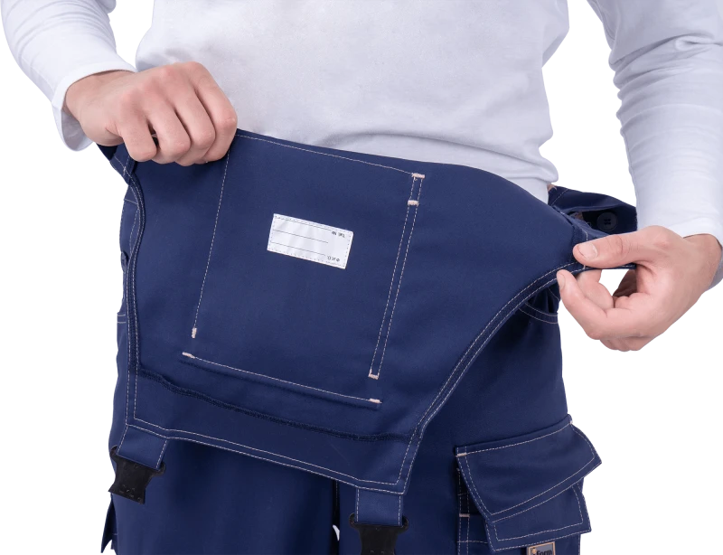 Полукомбинезон ДИДЖИТАЛ НЬЮ летний, т/синий-бежевый Ком 665